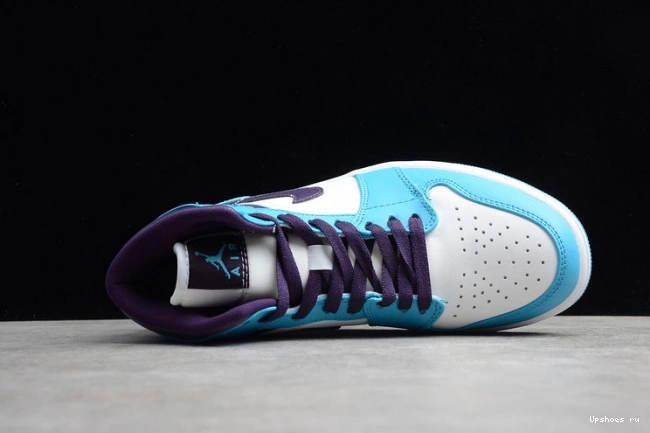 Jordan Mid 554724-415  1 Hornets 0211